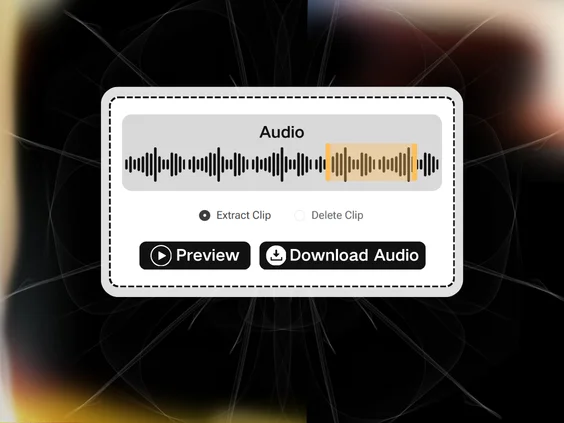 Step 3: Preview and Download Audio